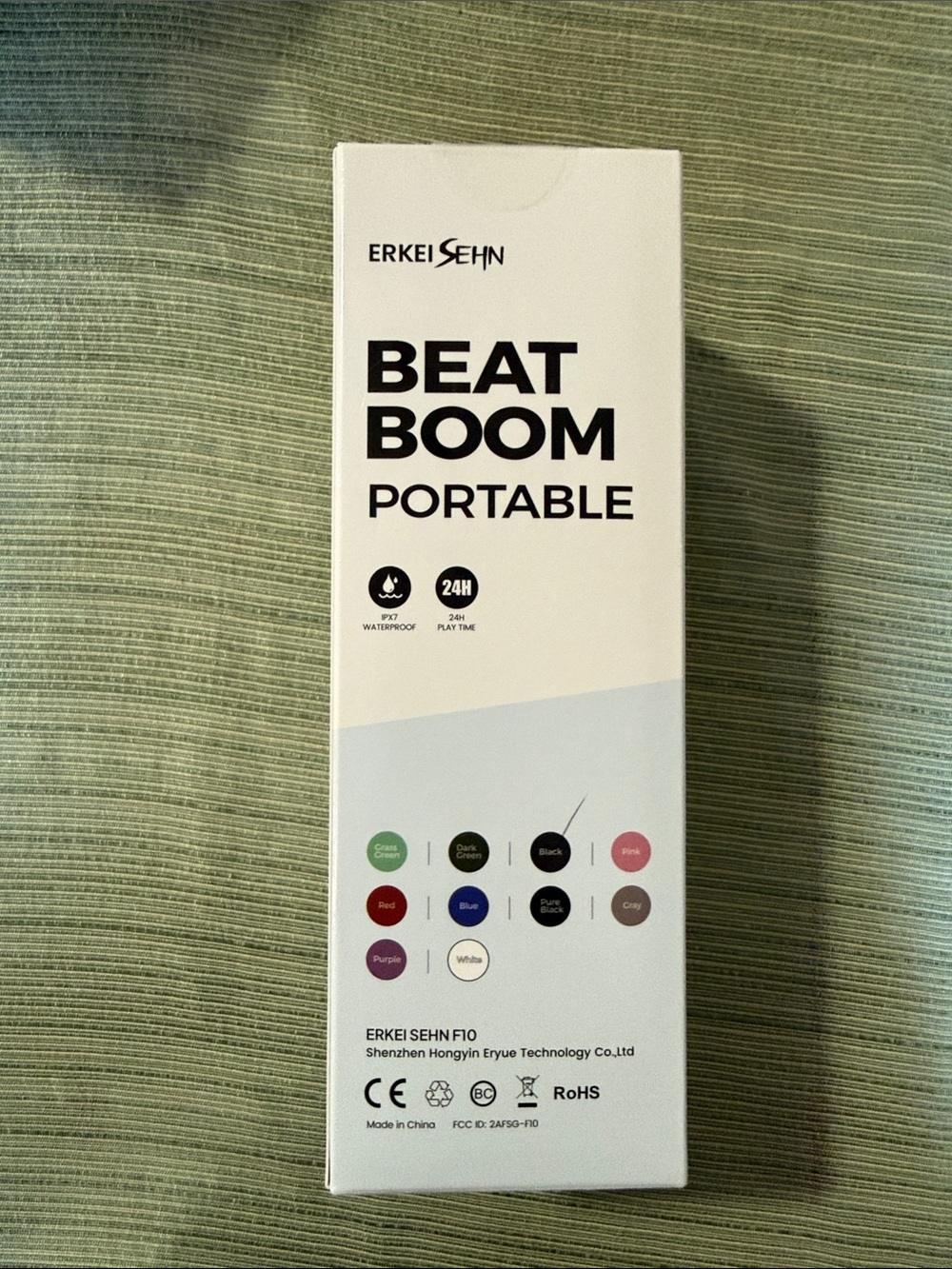 Beat Boom Portable Speaker - black